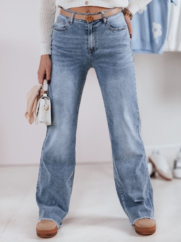 DStreet Spodnie damskie jeansowe wide leg BLUEFLEX Dstreet