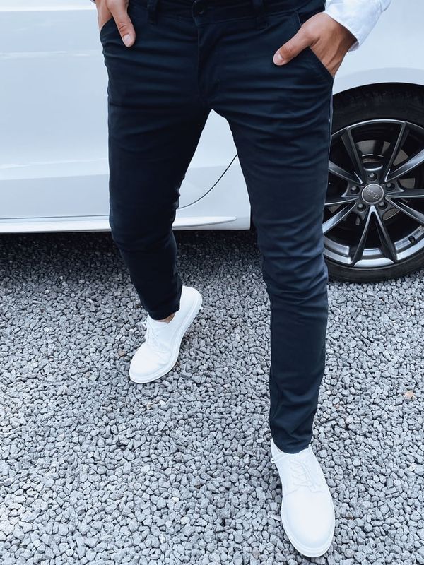 DStreet Spodnie męskie granatowe Dstreet