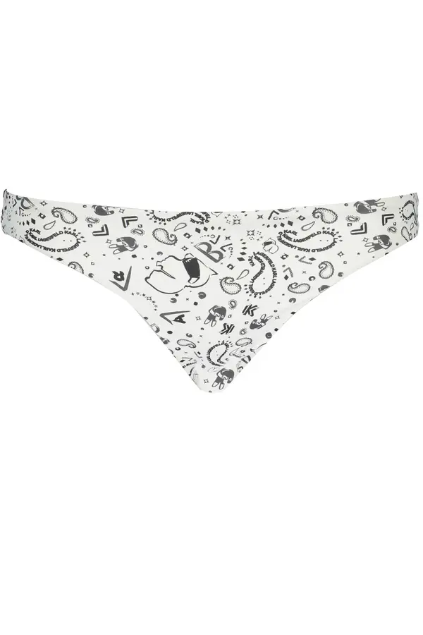 KARL LAGERFELD BEACHWEAR Spodnji del bikinija Karl Lagerfeld