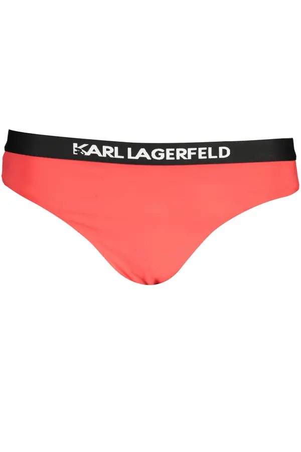 KARL LAGERFELD BEACHWEAR Spodnji del kopalk Karl Lagerfeld, rdeč