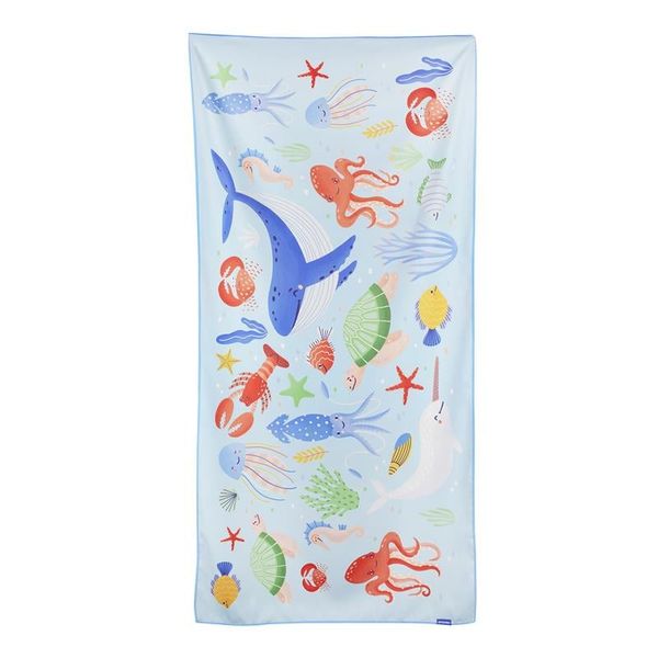 Spokey Spokey KIDDY Speedy Sports Towel, 80 x 160 cm, Sea World