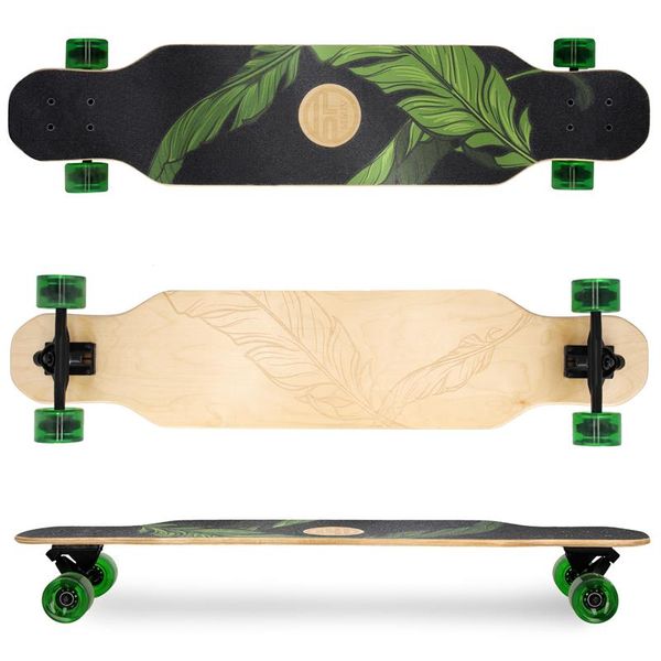 Spokey Spokey LONGBAY PRO Longboard 104 x 24 cm, ABEC7, green-black