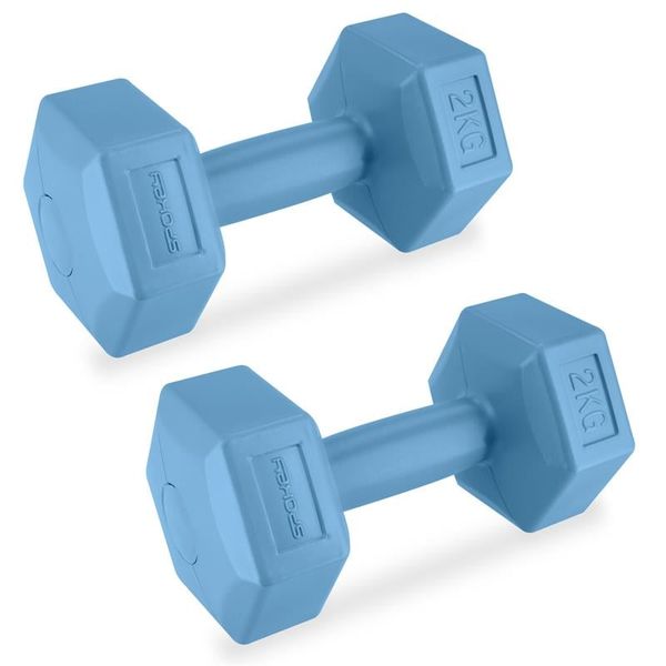 Spokey Spokey MONSTER Hexagonal dumbbell set, 2 kg