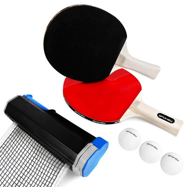 Spokey Spokey ROLL JOY Ping-pong set - 2 rackets, 3 shovels, sieť