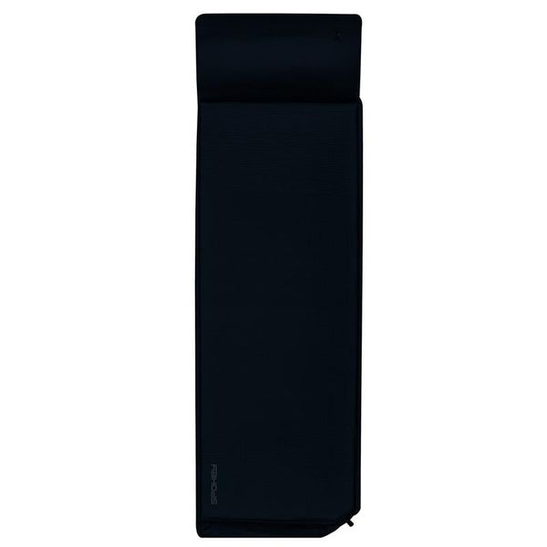 Spokey Spokey SAVORY PILLOW Self-inflating sleeping mat with vankúšiko, 186 x 50 x 2.5 cm, R-Value 3.6, black