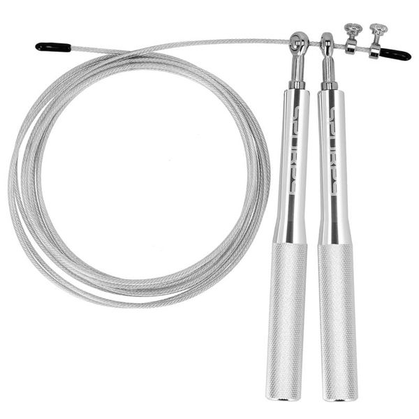 Spokey Spokey X ROPE TWEET III bearing jump rope with steel handle, silver