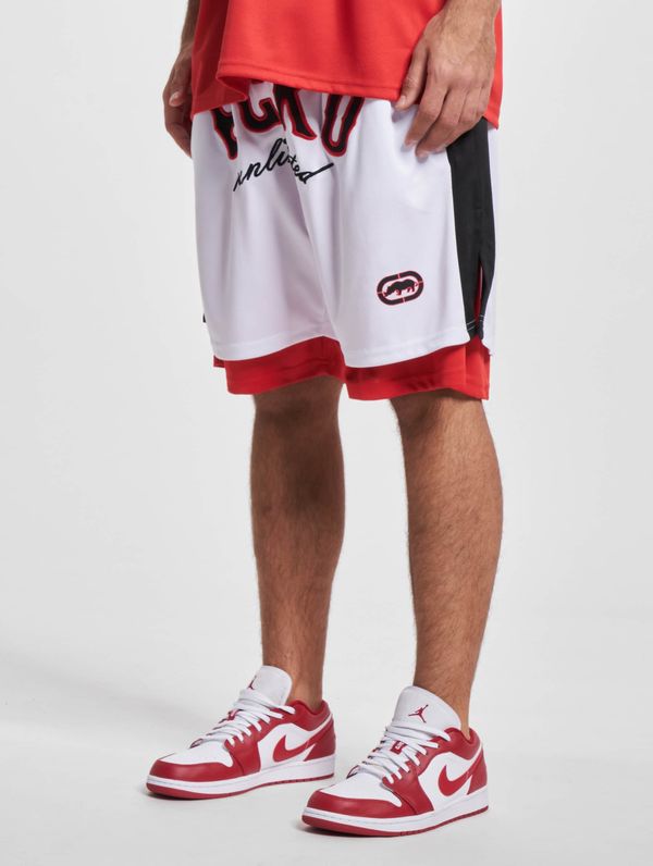 Ecko Unltd. Společnost Ecko Unltd. BBALL Shorts - White/Red