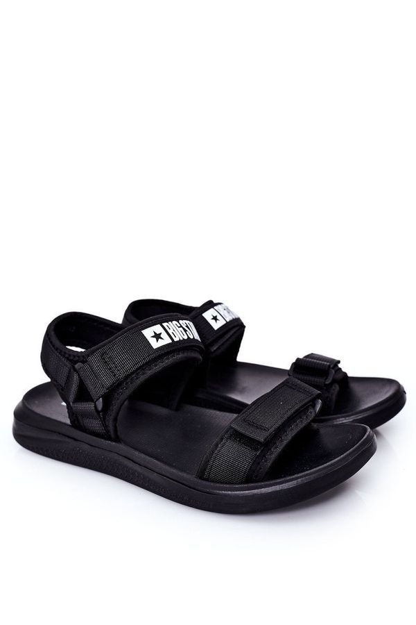 BIG STAR SHOES Sport Men's Sandals Big Star HH174842 Black