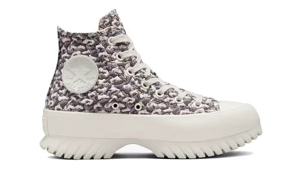 Converse Športni copati - Converse Chuck Taylor All Star Lugged 2.0 Jacquard Purple Vijolična
