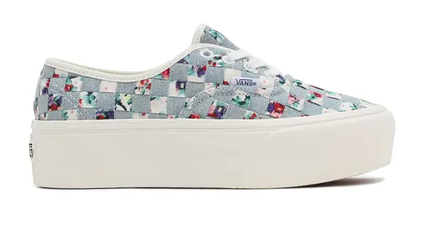 Vans Športni copati - Vans Woven Authentic Stackform Modra