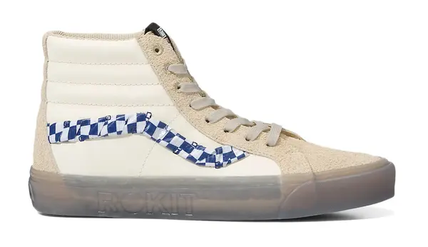 Vans Športni copati - Vans x Rokit SK8-HI Dx Ws Bela