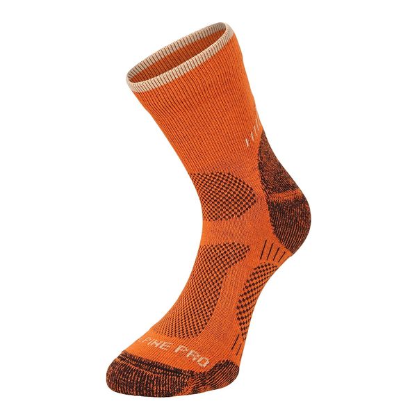 ALPINE PRO Sports socks with antibacterial treatment ALPINE PRO KEROWE anemone