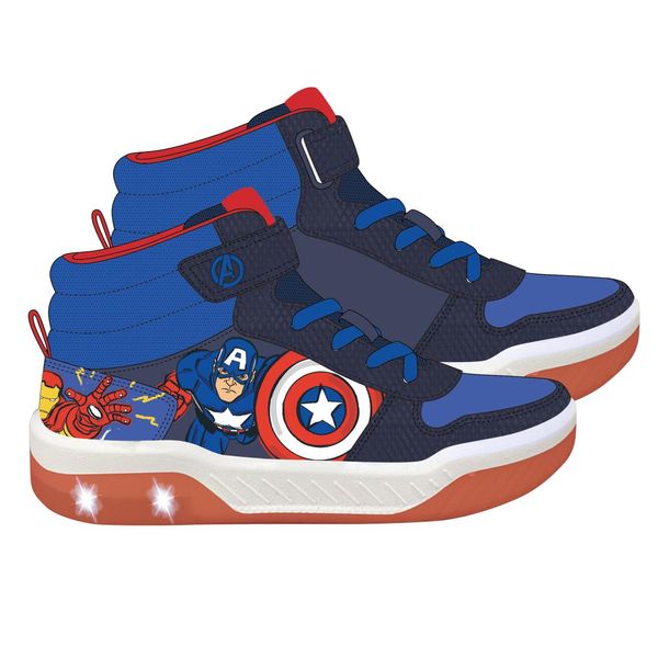 AVENGERS SPORTY SHOES PVC SOLE WITH LIGHTS AVENGERS