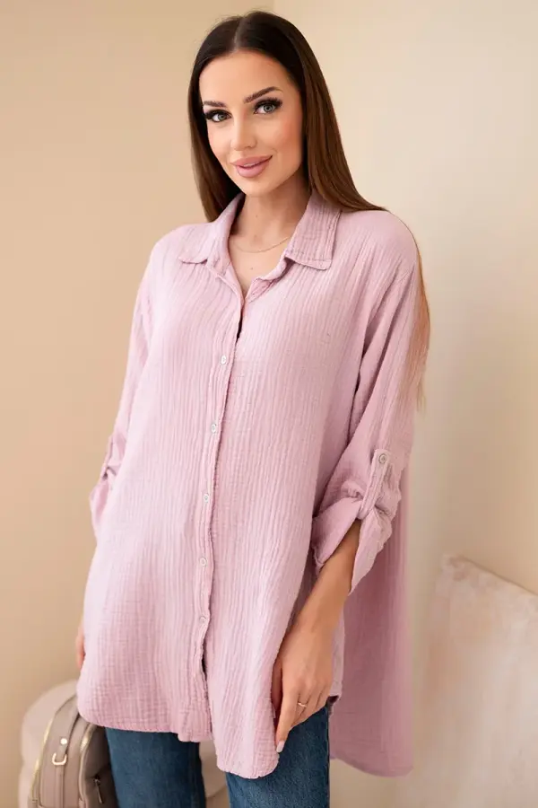 Kesi Włoski Srajca iz bombažnega muslina Kesi Włoski