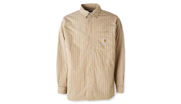 Carhartt Wip Srajčna jakna Carhartt WIP Grimsby, rjava
