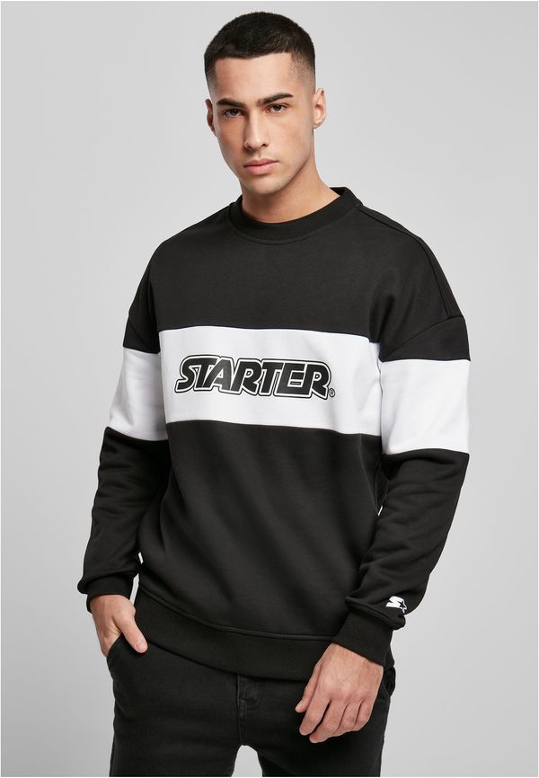 Starter Black Label Starter Block Crewneck Black/White