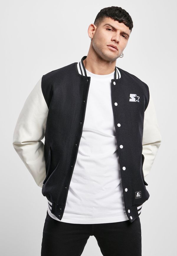 Starter Black Label Starter College Jacket Black/White