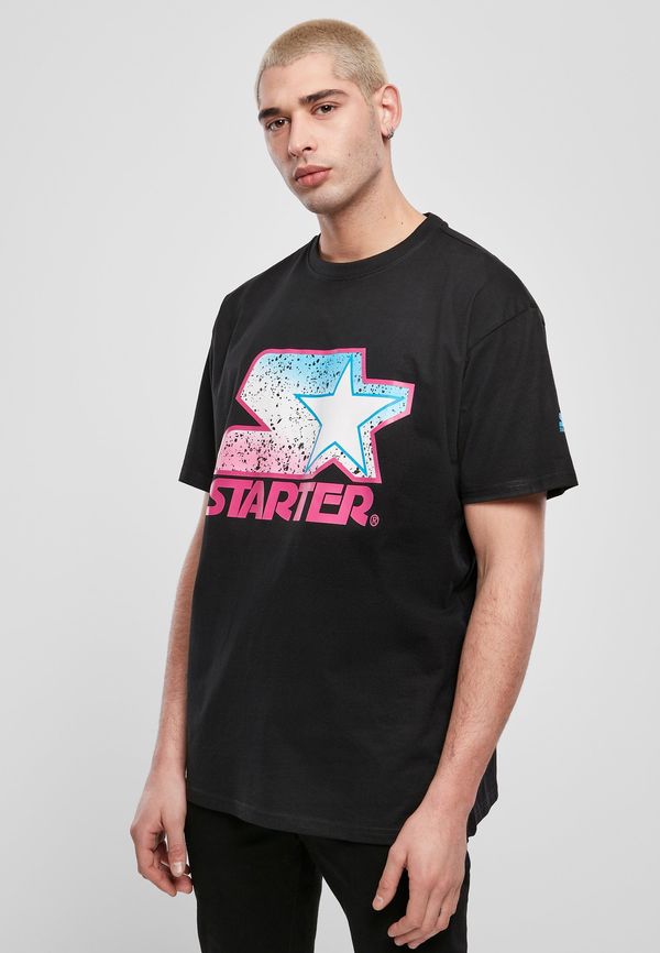 Starter Black Label Starter Multicolored Logo Tee blk/pink