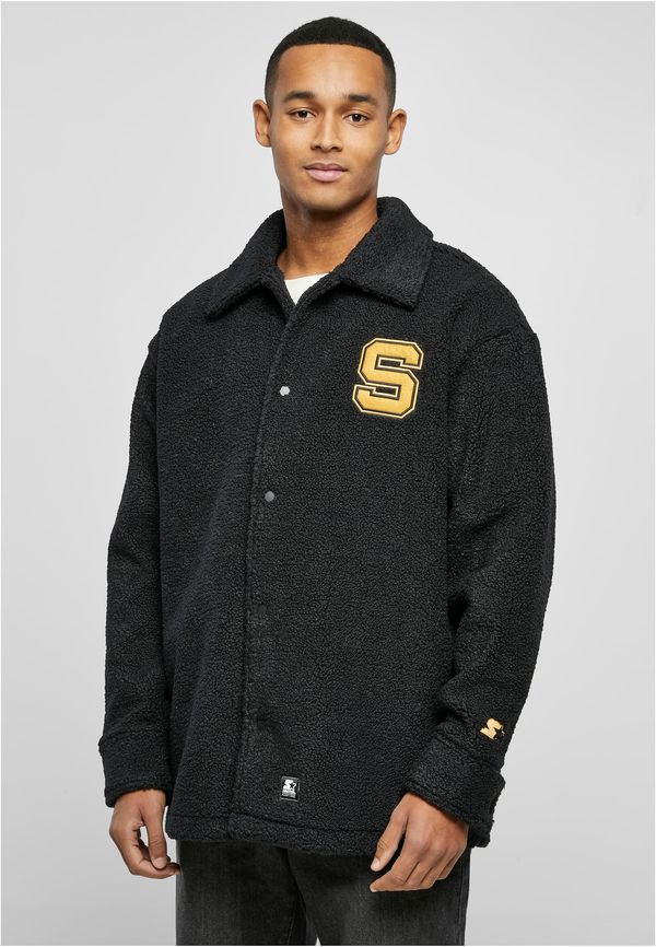 Starter Black Label Starter Sherpa Shirt Jacket Black