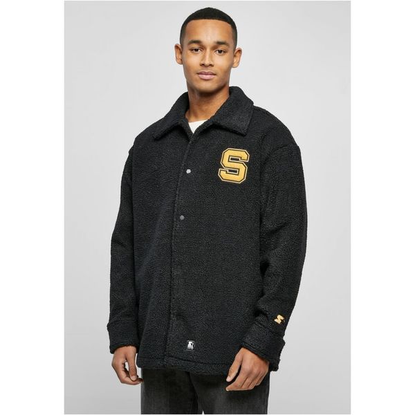 Starter Black Label Starter Sherpa Shirt Jacket Black