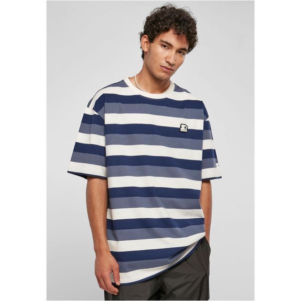 Starter Black Label Starter Sun Stripes Oversize T-Shirt Navy Blue/VintageBlue/Light White