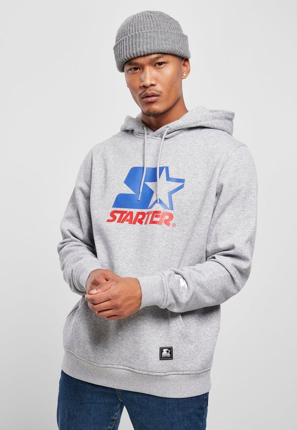 Starter Black Label Starter Two Color Logo Hoody h.Gray