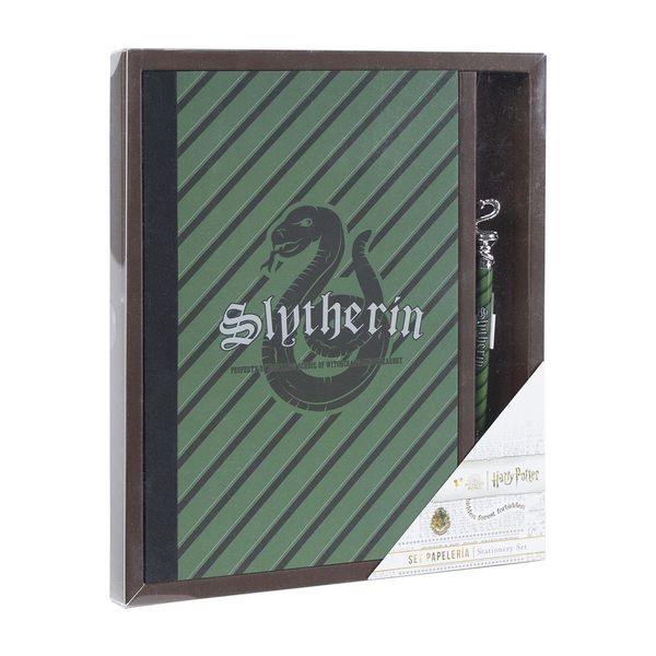 HARRY POTTER STATIONERY SET HARRY POTTER SLYTHERIN