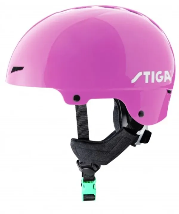 Stiga Stiga Play helmet pink, M (52-56 cm)