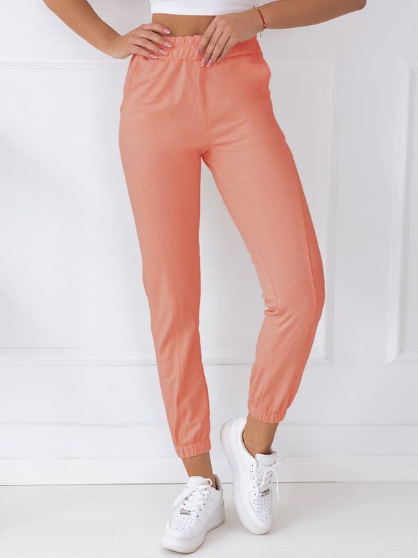 DStreet STIVEL women's sweatpants, peach Dstreet z