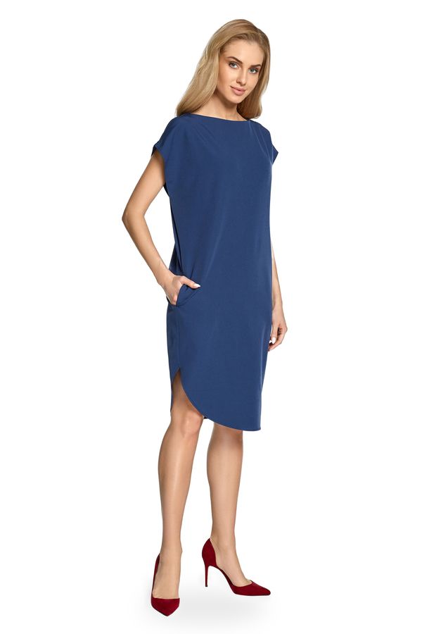 Stylove Stylove Woman's Dress S098 Navy Blue