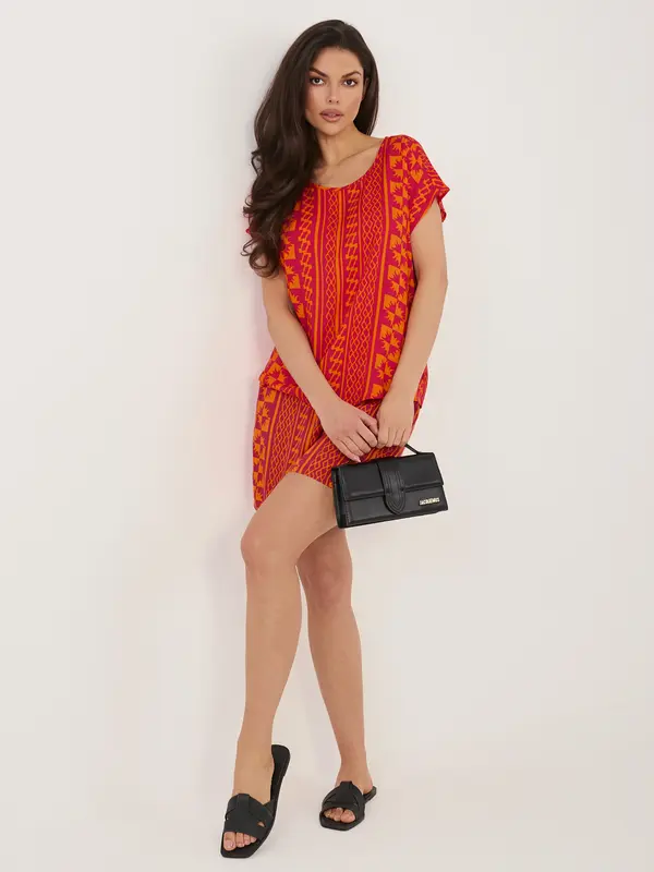 Sublevel Sublevel oranžne poletne kratke hlače