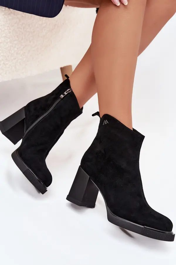 VINCEZA Suede Leather Women's Ankle Boots Vinceza