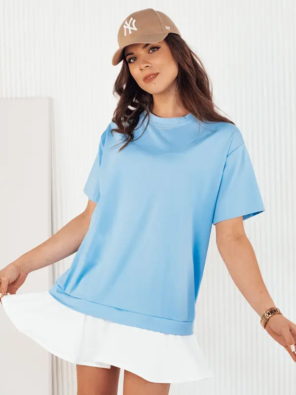 DStreet Sukienka PULLER błękitna Dstreet