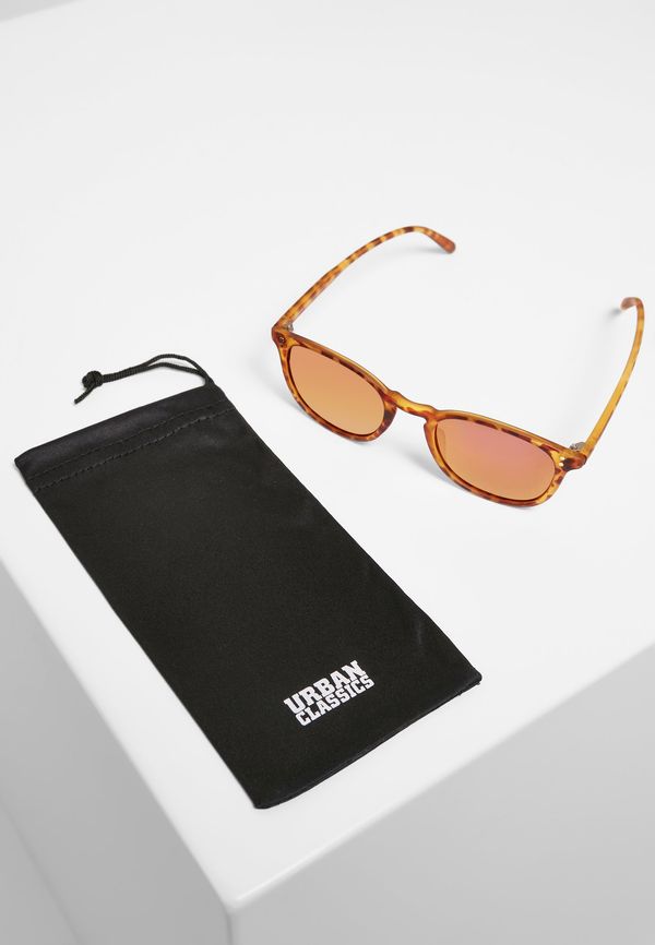 Urban Classics Accessoires Sunglasses Arthur UC brown leo/rosé
