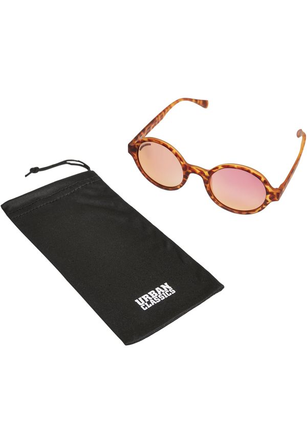 Urban Classics Sunglasses Retro Funk UC brown leo/rosé