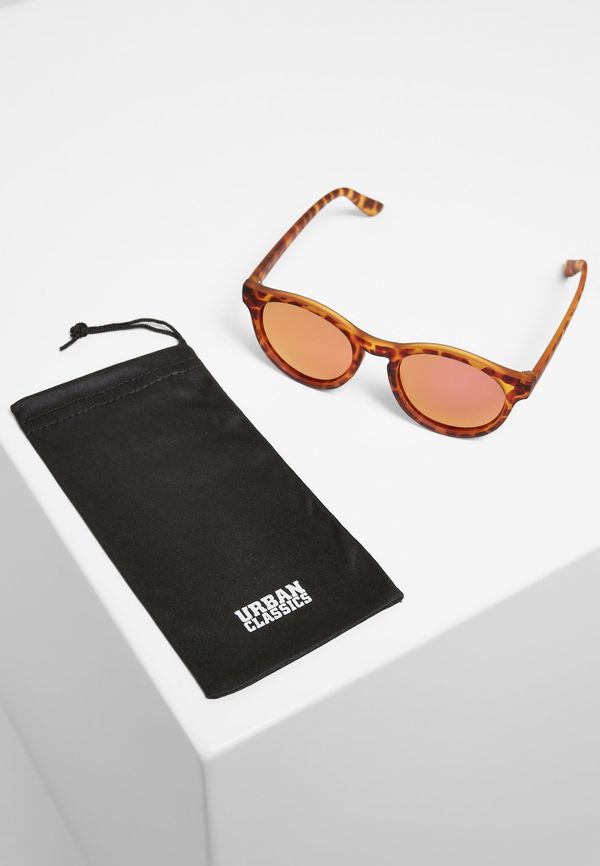 Urban Classics Accessoires Sunglasses Sunrise UC brown leo/rosé