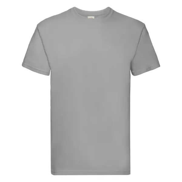 Fruit of the Loom Super Premium Fruit of the Loom Men's Grey T-shirt