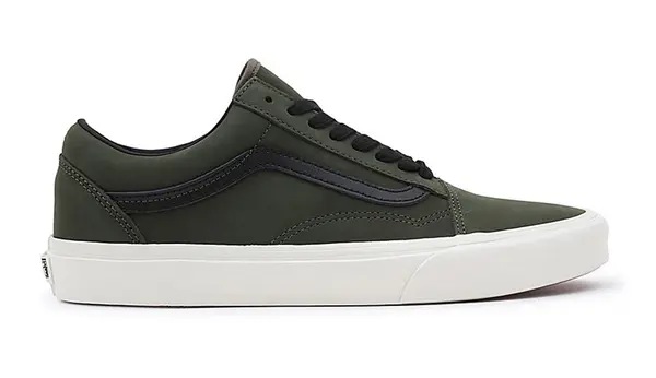 Vans Superge - Vans Old Skool Nubuck Green