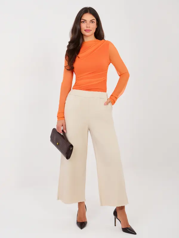 Italy Moda Svetlo bež hlače