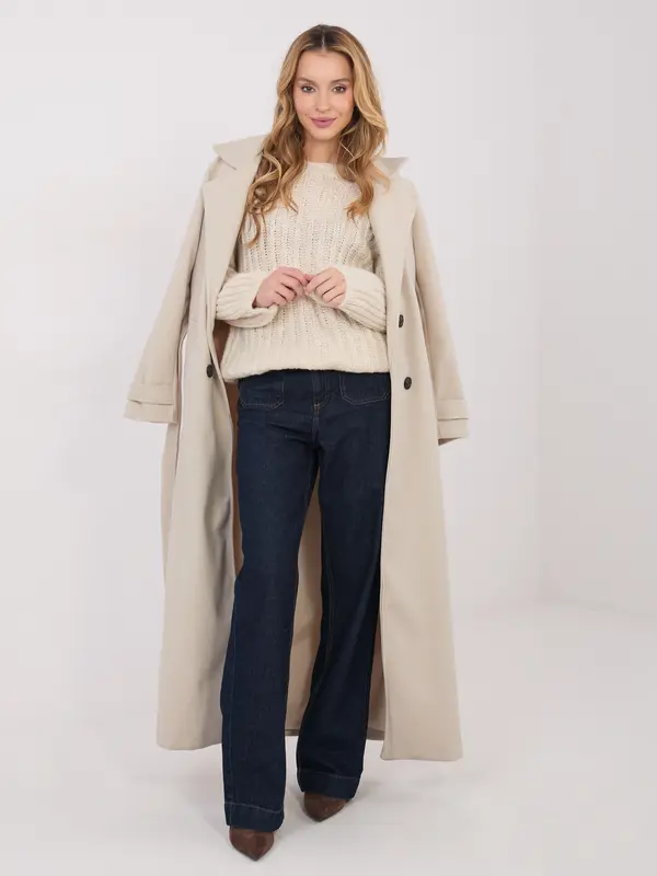 Italy Moda Svetlo bež pulover