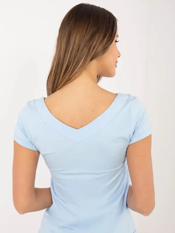 RUE PARIS Svetlo modra bluza RUE PARIS