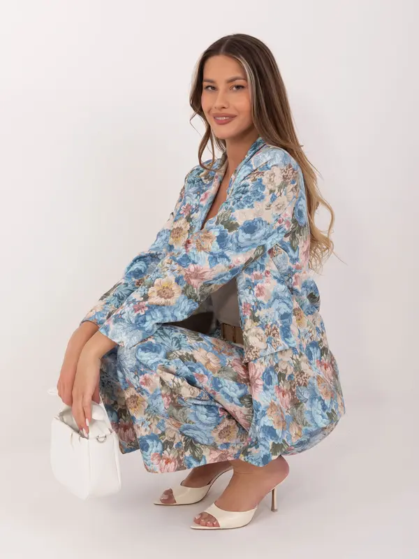 RUE PARIS Svetlo modra ženska jakna