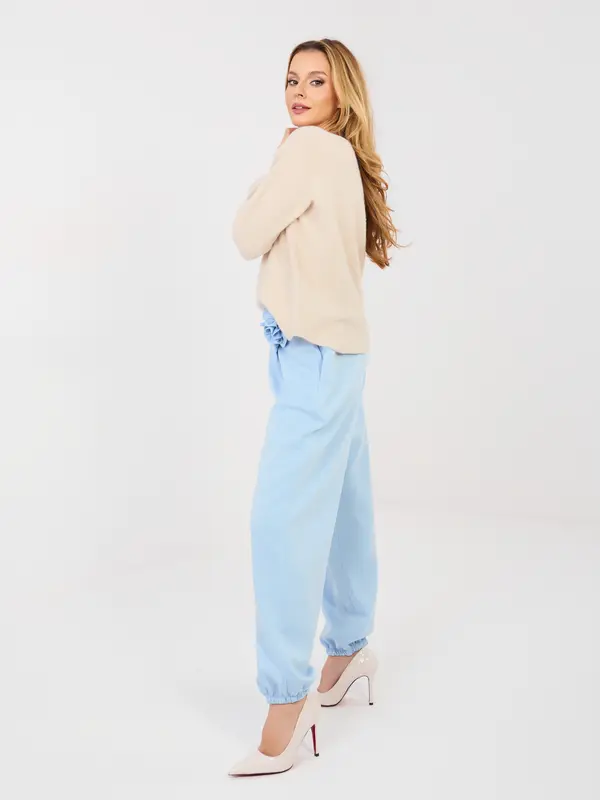 Italy Moda Svetlo modre hlače