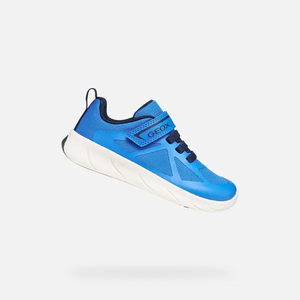 GEOX Svetlo modri fantovski superge Geox Foot-run