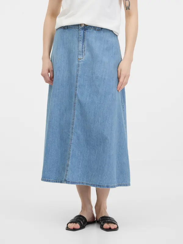 Orsay Svetlo modro jeans krilo Orsay