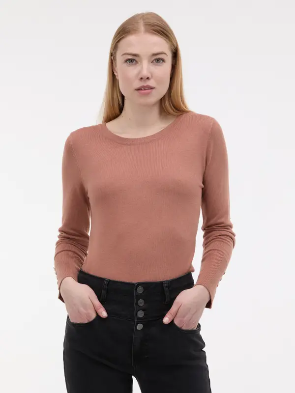 Orsay Svetlo rjav ženski pulover ORSAY