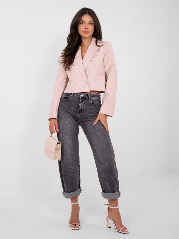 RUE PARIS Svetlo roza bomber jakna