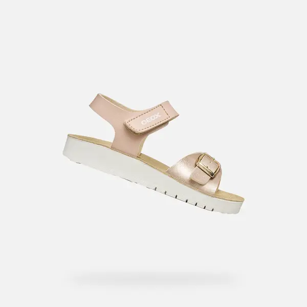 GEOX Svetlo roza dekliški sandali Geox Sandal Costarei