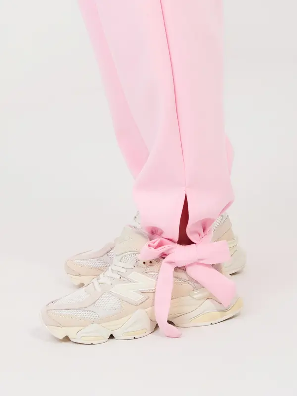 Italy Moda Svetlo roza trenirke z pentljo