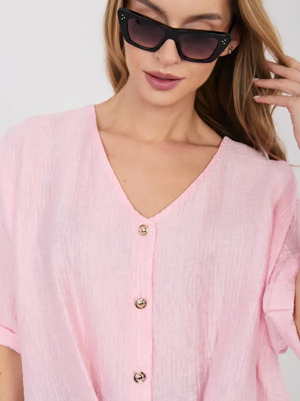Italy Moda Svetlo roza ženska bluza